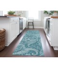 Chantille ACN654 Turquoise 2'3" x 7'6" Rug