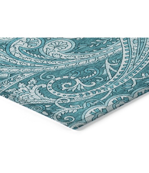 Chantille ACN654 Turquoise 2'3" x 7'6" Rug