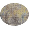 Addison Chantille ACN655 Mocha 8 ft. x 8 ft. Round Rug