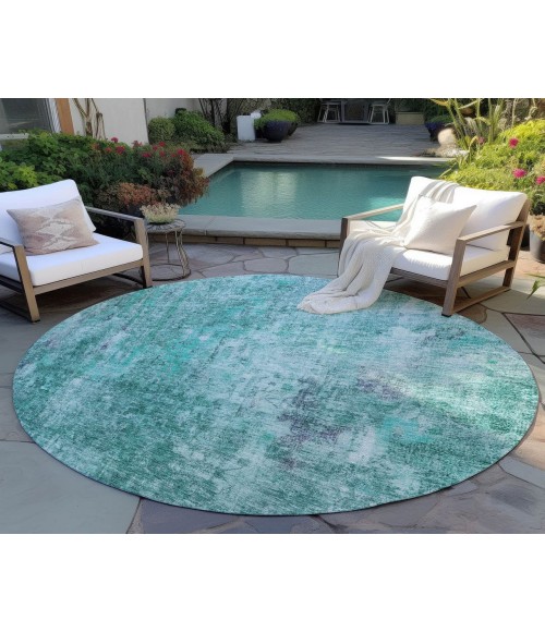 Chantille ACN655 Teal 8' x 8' Rug
