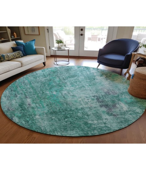 Chantille ACN655 Teal 8' x 8' Rug