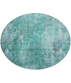 Addison Chantille ACN655 Teal 8 ft. x 8 ft. Round Rug