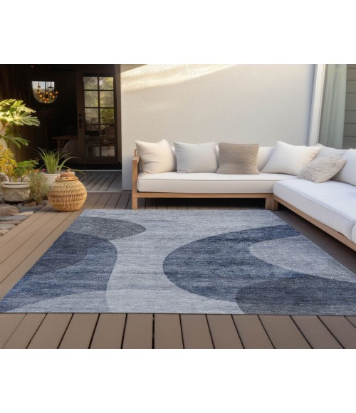 Chantille ACN657 Blue 5' x 7'6" Rug