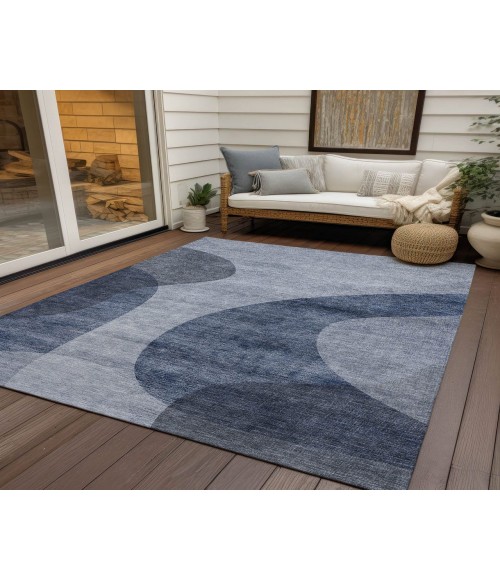 Chantille ACN657 Blue 5' x 7'6" Rug