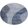 Addison Chantille ACN657 Blue 8 ft. x 8 ft. Round Rug