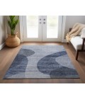 Chantille ACN657 Blue 5' x 7'6" Rug