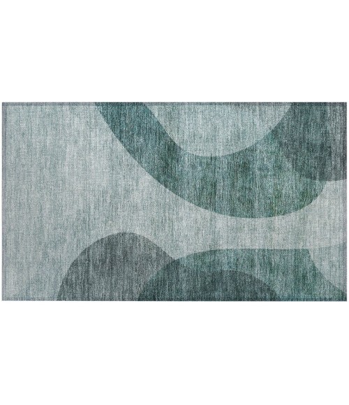 Chantille ACN657 Green 1'8" x 2'6" Rug