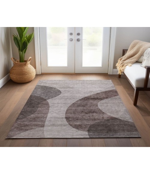 Chantille ACN657 Mocha 5' x 7'6" Rug