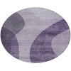 Addison Chantille ACN657 Purple 8 ft. x 8 ft. Round Rug
