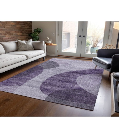 Chantille ACN657 Purple 5' x 7'6" Rug