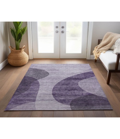 Chantille ACN657 Purple 5' x 7'6" Rug