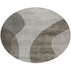 Addison Chantille ACN657 Taupe 8 ft. x 8 ft. Round Rug