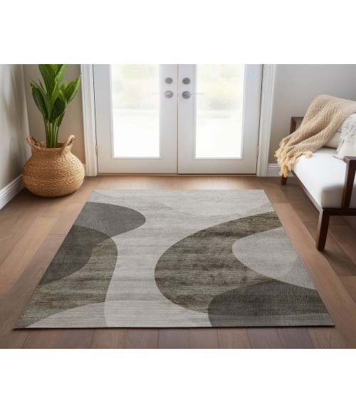 Chantille ACN657 Taupe 5' x 7'6" Rug