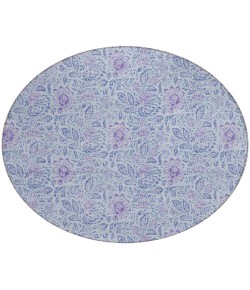 Addison Chantille ACN660 Sky 8 ft. x 8 ft. Round Rug