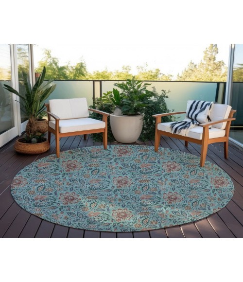 Chantille ACN660 Teal 8' x 8' Rug