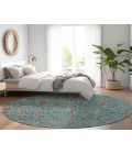 Chantille ACN660 Teal 8' x 8' Rug