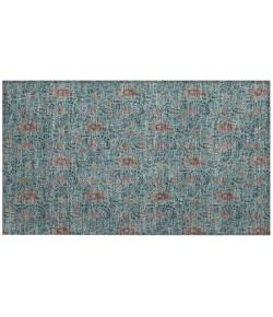 Addison Chantille ACN660 Teal 1 ft. 8 in. x 2 ft. 6 in. Rectangle Rug