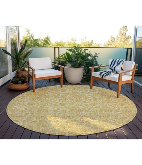 Chantille ACN661 Gold 8' x 8' Rug