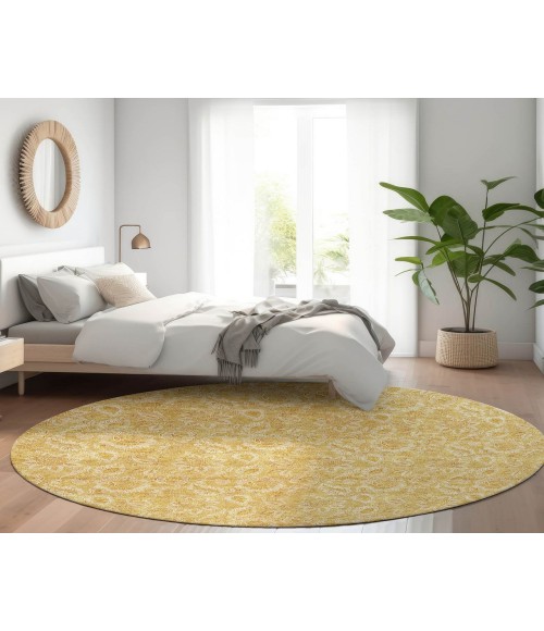 Chantille ACN661 Gold 8' x 8' Rug