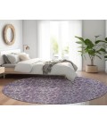 Chantille ACN661 Purple 8' x 8' Rug
