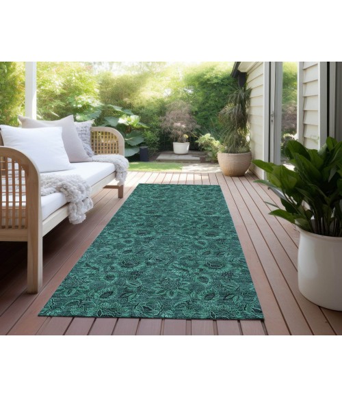 Chantille ACN661 Teal 2'3" x 7'6" Rug