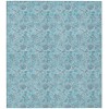 Addison Chantille ACN662 Aqua 8 ft. x 10 ft. Rectangle Rug