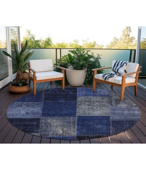Chantille ACN663 Navy 8' x 8' Rug