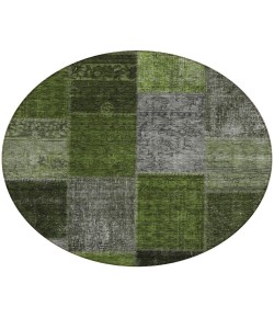 Addison Chantille ACN663 Olive 8 ft. x 8 ft. Round Rug