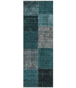 Addison Chantille ACN663 Teal 2 ft. 3 in. x 7 ft. 6 in. Runner Rug