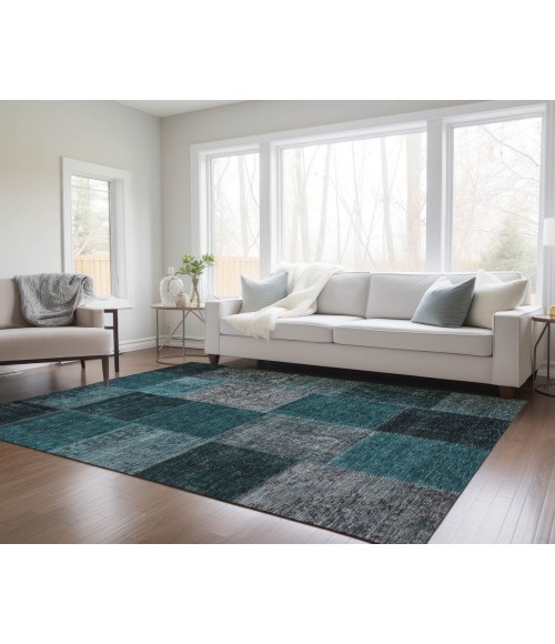 Chantille ACN663 Teal 3' x 5' Rug