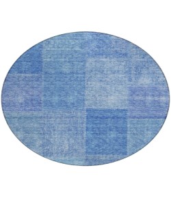 Addison Chantille ACN664 Denim 8 ft. x 8 ft. Round Rug