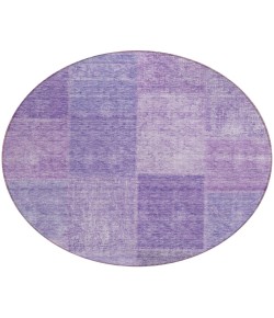 Addison Chantille ACN664 Lavender 8 ft. x 8 ft. Round Rug