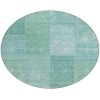 Addison Chantille ACN664 Teal 8 ft. x 8 ft. Round Rug
