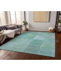 Chantille ACN664 Teal 3' x 5' Rug