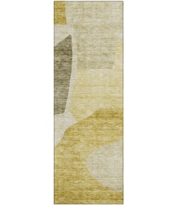 Addison Chantille ACN665 Gold 2 ft. 3 in. x 7 ft. 6 in. Runner Rug