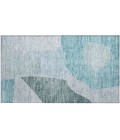 Chantille ACN665 Teal 1'8" x 2'6" Rug