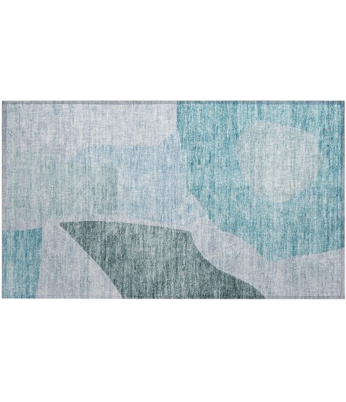 Chantille ACN665 Teal 1'8" x 2'6" Rug