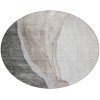 Addison Chantille ACN667 Charcoal 8 ft. x 8 ft. Round Rug