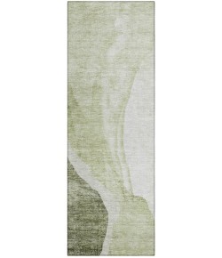 Addison Chantille ACN667 Olive 2 ft. 3 in. x 7 ft. 6 in. Runner Rug