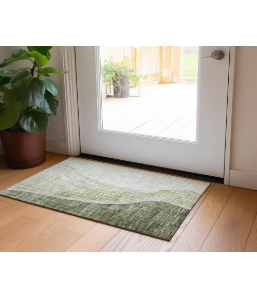 Chantille ACN667 Olive 1'8" x 2'6" Rug