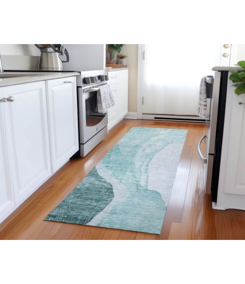 Chantille ACN667 Teal 2'3" x 7'6" Rug