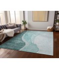 Chantille ACN667 Teal 2'6" x 3'10" Rug