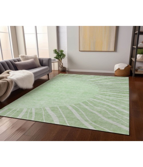 Chantille ACN668 Aloe 5' x 7'6" Rug