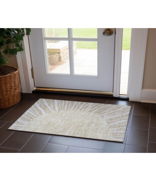 Chantille ACN668 Beige 1'8" x 2'6" Rug