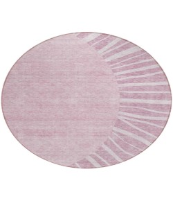 Addison Chantille ACN668 Blush 8 ft. x 8 ft. Round Rug