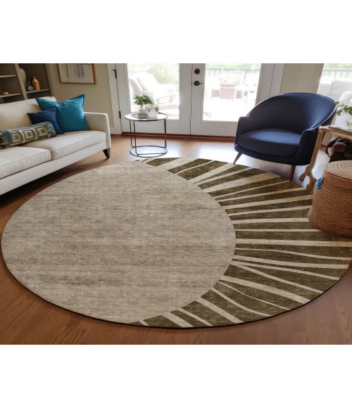 Chantille ACN668 Brown 8' x 8' Rug