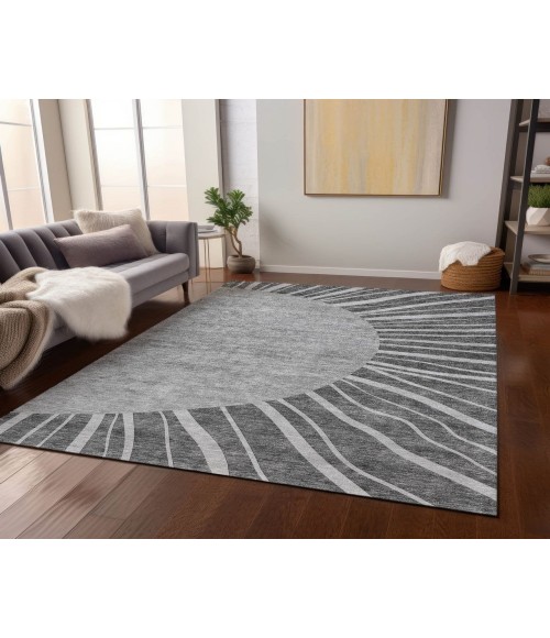 Chantille ACN668 Charcoal 5' x 7'6" Rug
