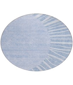 Addison Chantille ACN668 Denim 8 ft. x 8 ft. Round Rug