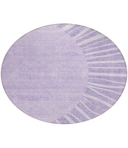 Addison Chantille ACN668 Lavender 8 ft. x 8 ft. Round Rug