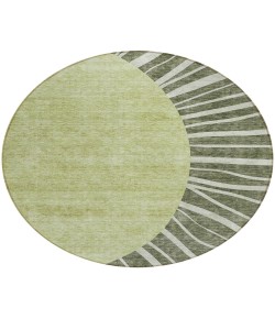 Addison Chantille ACN668 Olive 8 ft. x 8 ft. Round Rug